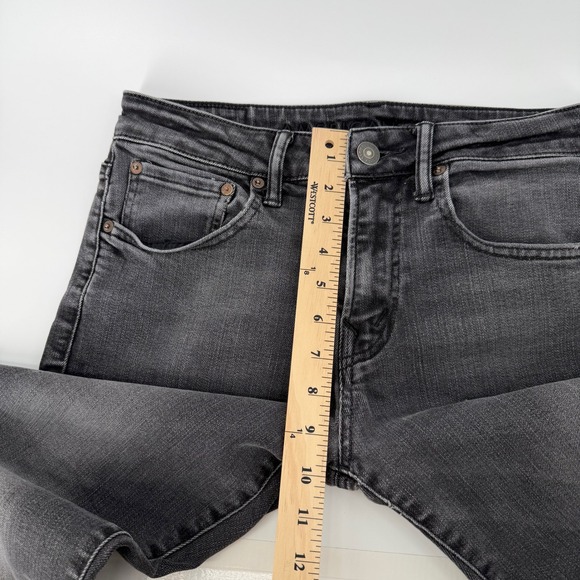 American Eagle Original Straight Jeans Mens 31x30 Black Ne(x)t Level Flex 1676 - Picture 10 of 16